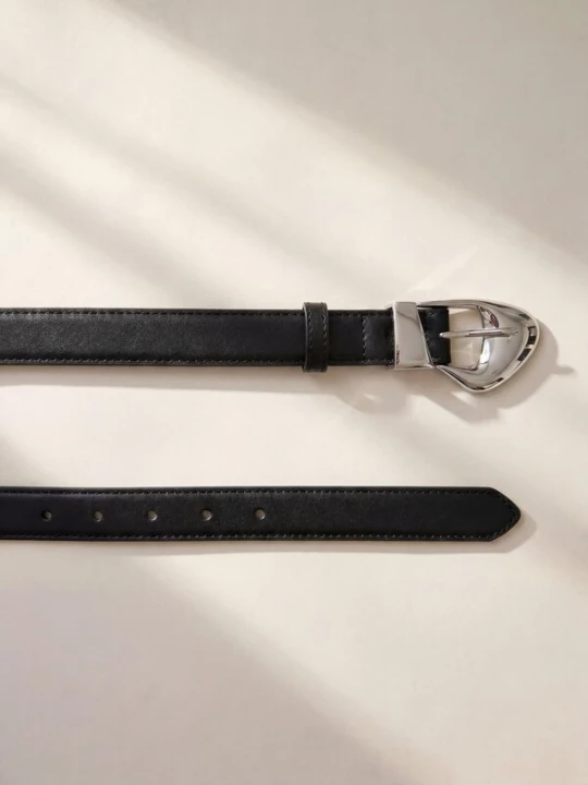 Obrázek produktu ARMIE Opasek 'The Sarah Leather Belt' černá