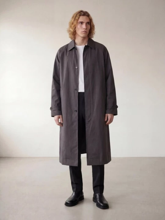 Obrázek produktu ARMIE Přechodný kabát 'The Tim Coat' tmavě šedá