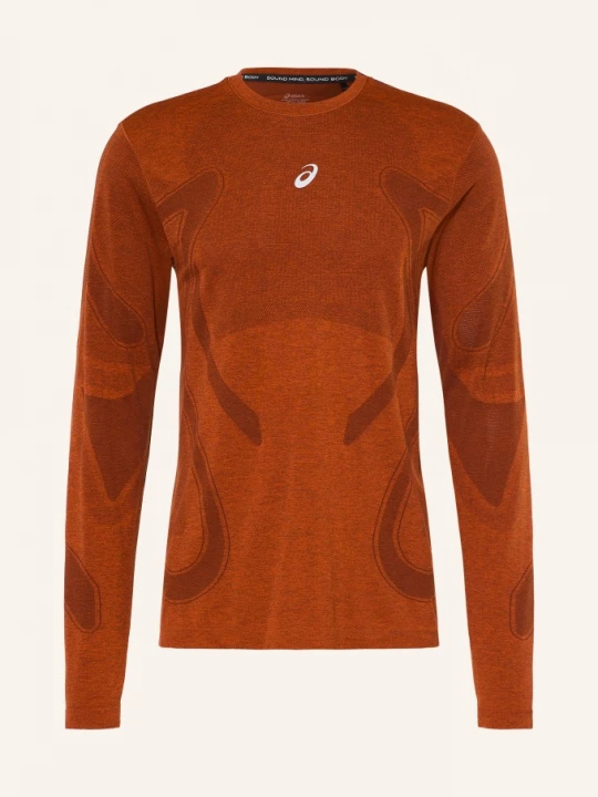 Obrázek produktu Asics Běžecké Tričko Road Seamless Ls červená / tmavě červená