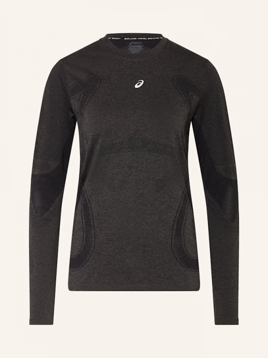 Obrázek produktu Asics Běžecké Tričko Road Seamless Ls tmavě šedá / šedá