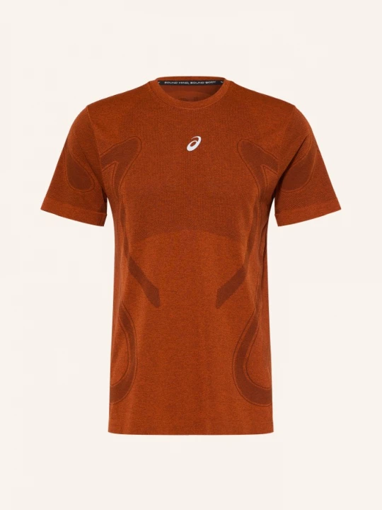 Obrázek produktu Asics Běžecké Tričko Road Seamless Ss červená / tmavě červená