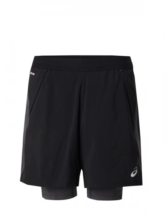 Obrázek produktu ASICS Sportovní kalhoty 'ROAD'  stříbrně šedá / černá