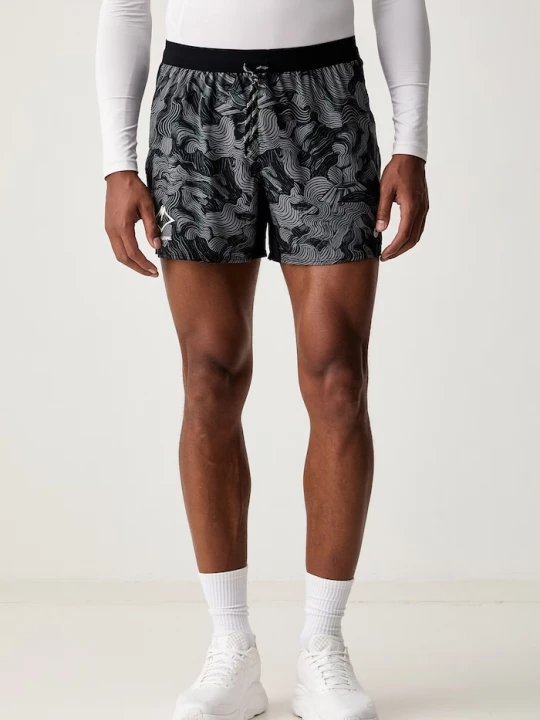 Obrázek produktu Asics sportovní šortky pánské FUJITRAIL ALL OVER PRINT 5IN SHORT černá