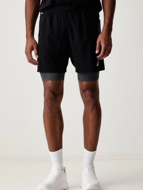 Obrázek produktu Asics sportovní šortky pánské ROAD 2-N-1 7IN SHORT černá