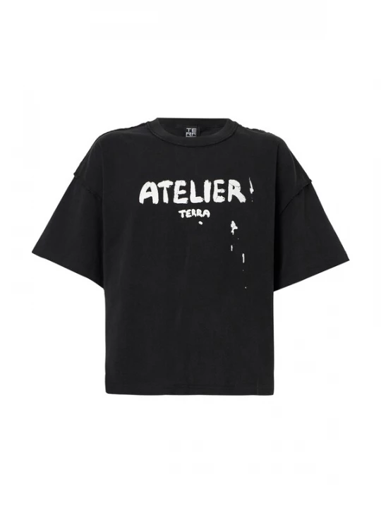 Obrázek produktu Atelier de roupa Tričko černá / bílá