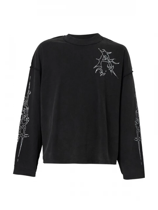 Obrázek produktu Atelier de roupa Tričko černá / stříbrná
