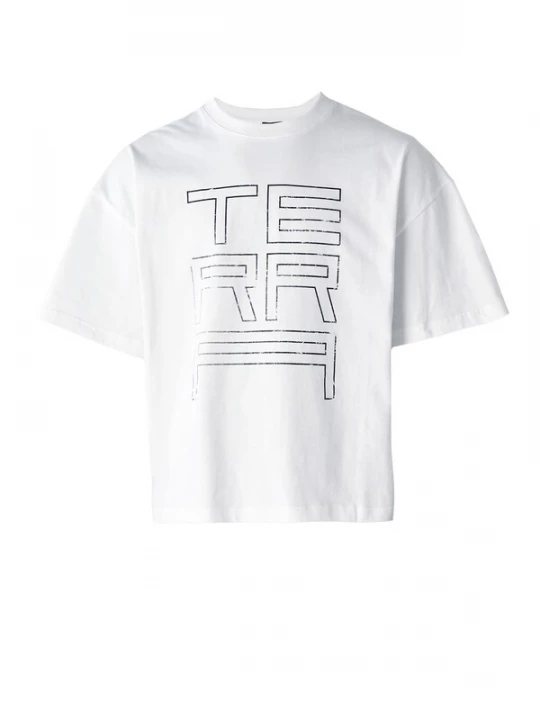 Obrázek produktu Atelier de roupa Tričko 'TERRA' černá / bílá