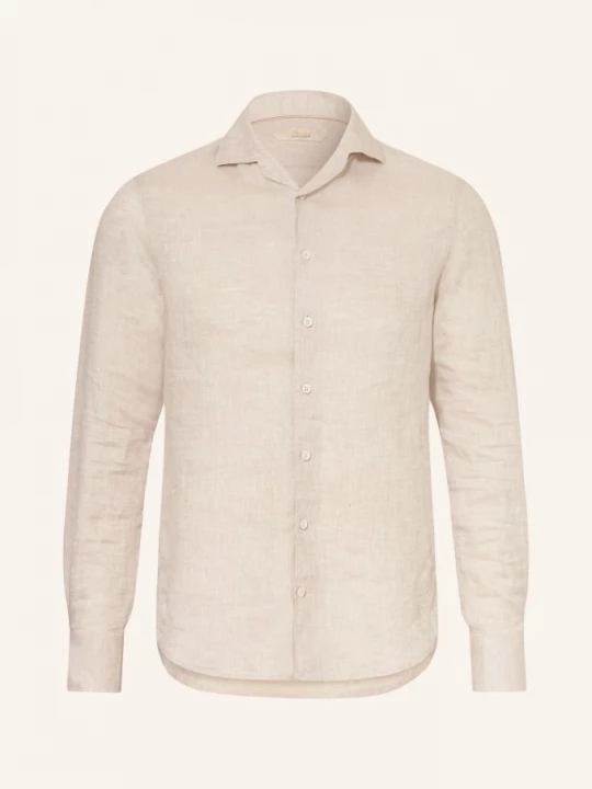 Obrázek produktu Aurélien Lněná Košile Slim Fit béžová