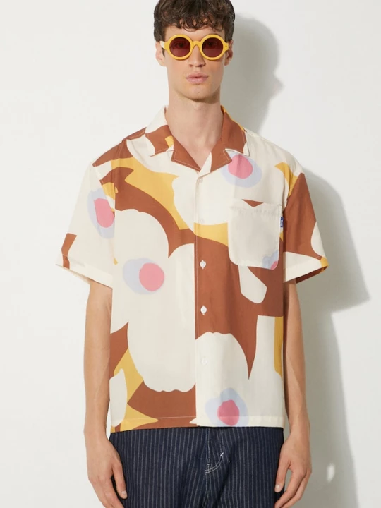 Obrázek produktu Awake NY Košile Awake NY Floral Camp hnědá