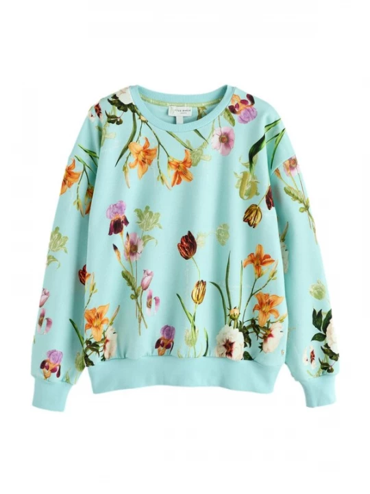 Obrázek produktu B by Ted Baker Mikina mátová / šeříková / oranžová / bílá
