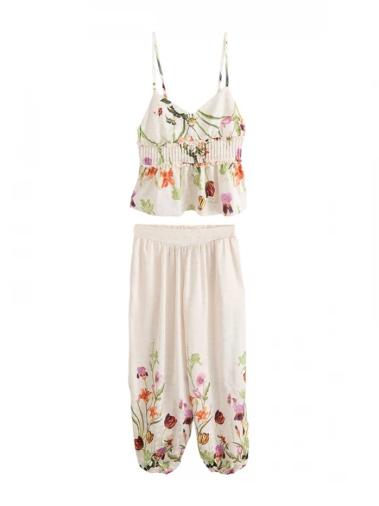 Obrázek produktu B by Ted Baker Pyžamo krémová / zelená / fialová / oranžová