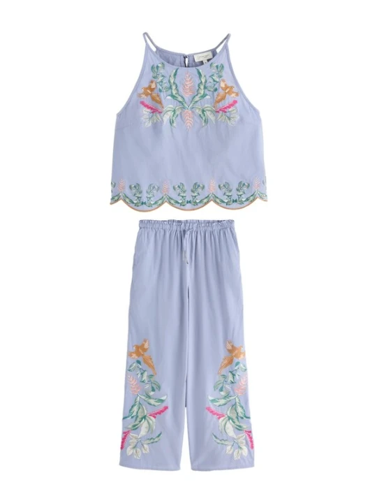 Obrázek produktu B by Ted Baker Pyžamo velbloudí / pastelová modrá / zelená / pink