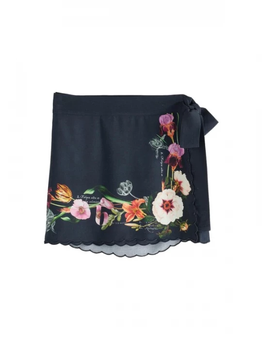 Obrázek produktu B by Ted Baker Sukně slonová kost / zelená / oranžová / černá
