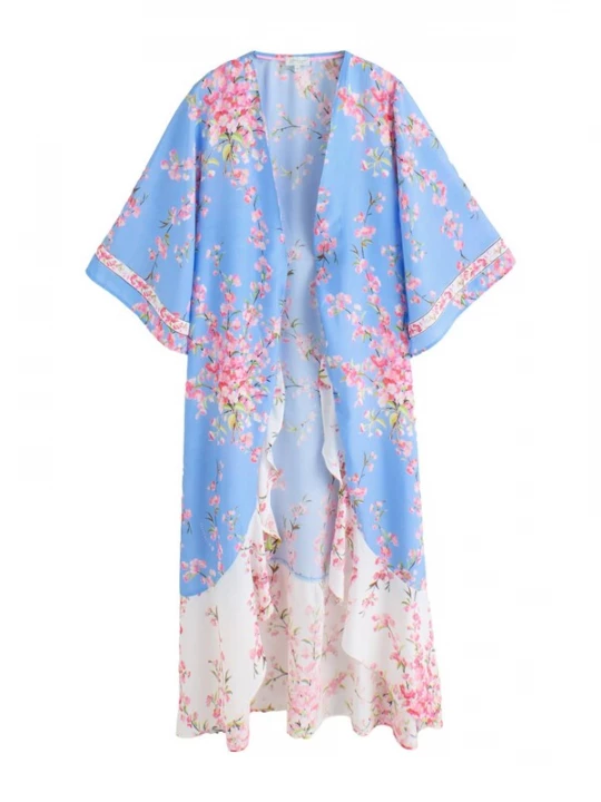 Obrázek produktu B by Ted Baker Tenký kabát královská modrá / pastelově zelená / růžová / pastelově růžová
