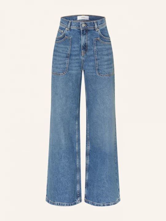 Obrázek produktu Ba&Sh Wide Leg Džíny Zoel blue blue jeans