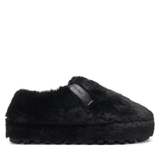 Obrázek produktu Bačkory Calvin Klein Jeans Home Anke Slipper Wn Fur YW0YW01596 Černá