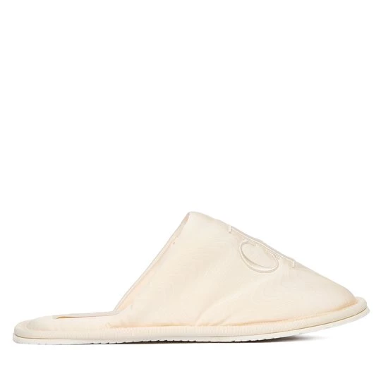 Obrázek produktu Bačkory Calvin Klein Jeans Slipper Satin Moire YW0YW02053 Écru Krémová