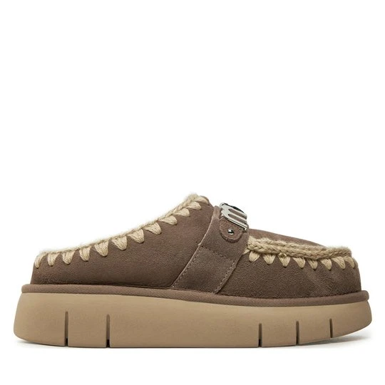 Obrázek produktu Bačkory Mou Bounce Clog Metal Logo FW531001A Hnědá