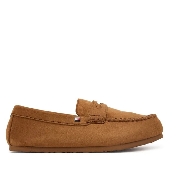 Obrázek produktu Bačkory Tommy Hilfiger Hilfiger Driver House Shoe FM0FM06012 Světle hnědá