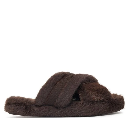 Obrázek produktu Bačkory Tommy Hilfiger Th Feminine House Shoes FW0FW09615 Tmavě hnědá