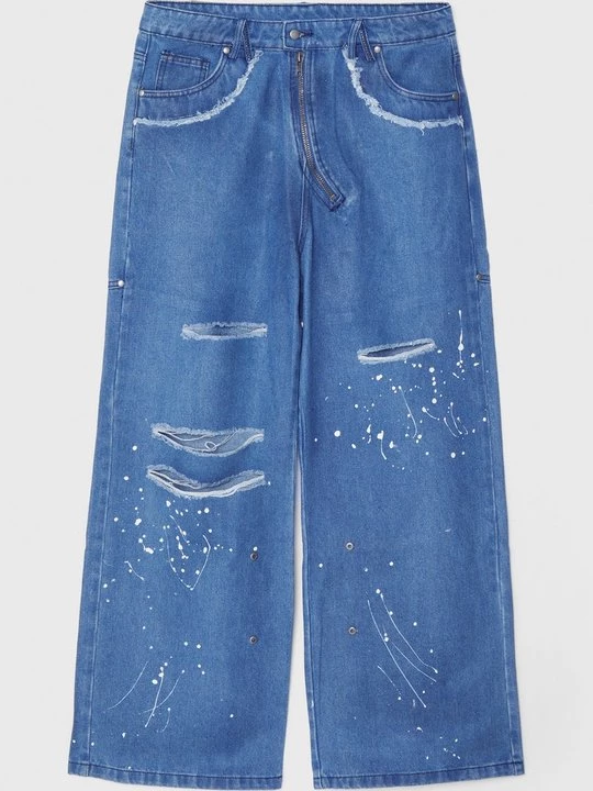 Obrázek produktu Baggy džíny Atelier De Roupa modrý denim