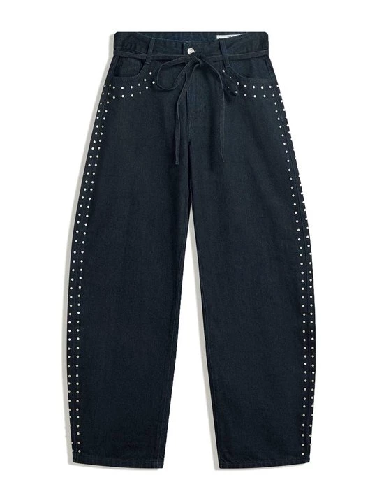 Obrázek produktu Baggy džíny Bershka královská modrá