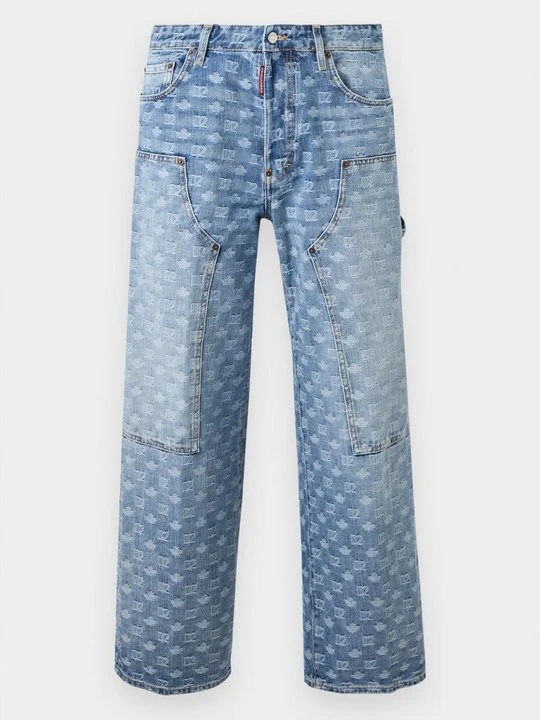Obrázek produktu Baggy džíny Dsquared2 modrý denim
