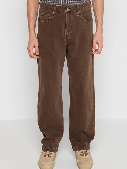 Obrázek produktu Baggy džíny Hollister Co. hnědá