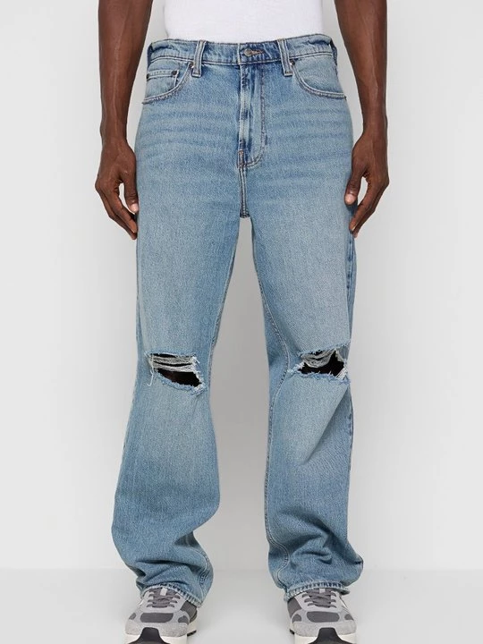 Obrázek produktu Baggy džíny Hollister Co. modrá