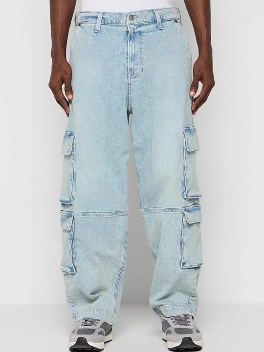 Obrázek produktu Baggy džíny Hollister Co. světle modrá
