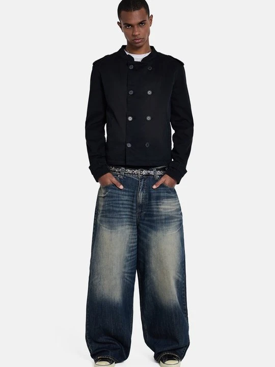 Obrázek produktu Baggy džíny Jaded London modrý denim
