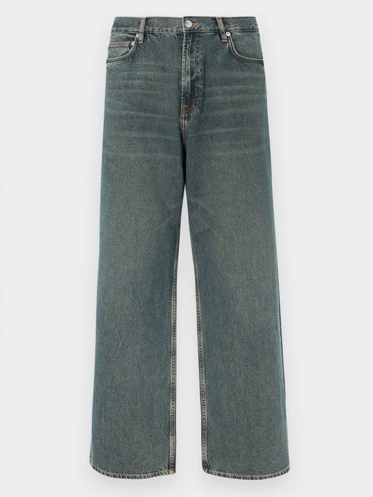 Obrázek produktu Baggy džíny Samsøe Samsøe tmavomodrý denim