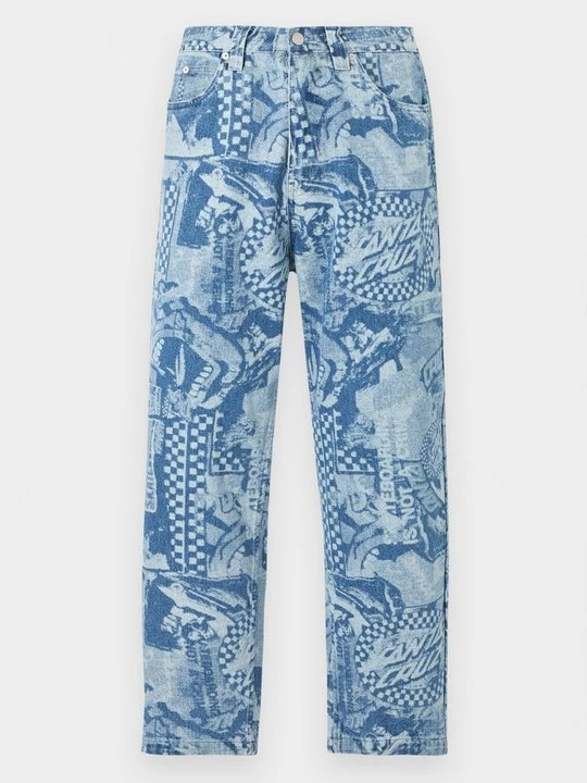 Obrázek produktu Baggy džíny Santa Cruz světlemodrý denim