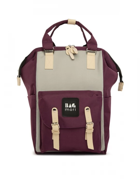Obrázek produktu Bagmori Přebalovací taška  béžová / fialová / černá / bílá