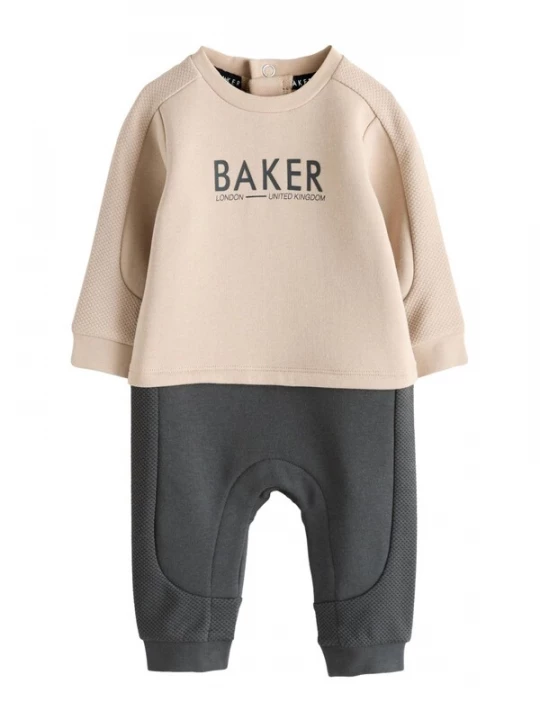 Obrázek produktu Baker by Ted Baker Dupačky / body starobéžová / antracitová