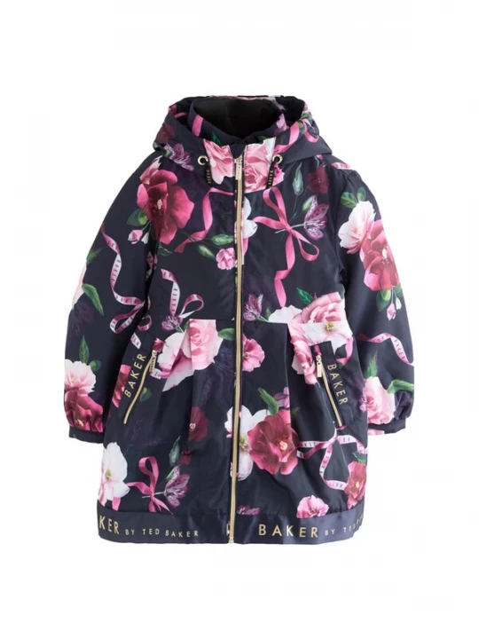 Obrázek produktu Baker by Ted Baker Kabát námořnická modř / zelená / bledě fialová / růžová