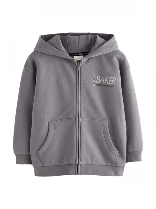Obrázek produktu Baker by Ted Baker Mikina světle šedá / tmavě šedá / černá