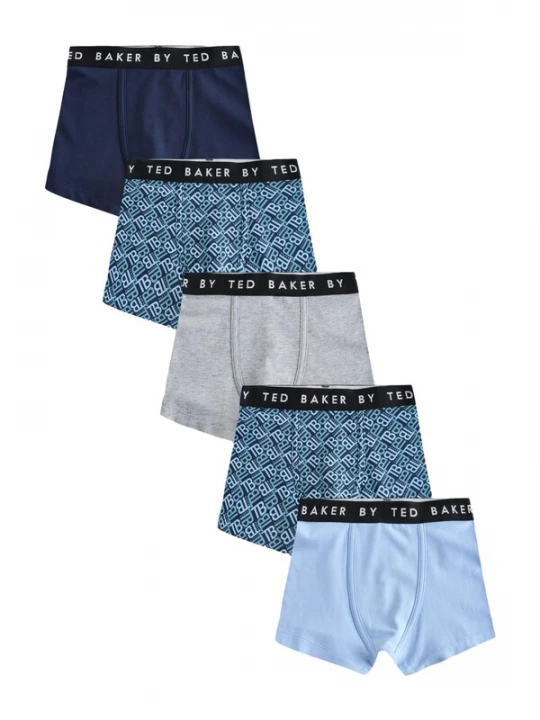 Obrázek produktu Baker by Ted Baker Spodní prádlo námořnická modř / světlemodrá / světle šedá / bílá