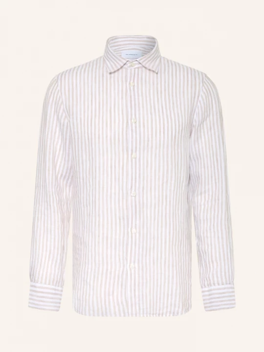Obrázek produktu Baldessarini Lněná Košile Slim Fit béžová / bílá