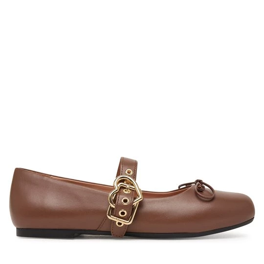 Obrázek produktu Baleríny LOVE MOSCHINO JA11091G1PIE0302 Hnědá
