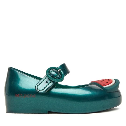 Obrázek produktu Baleríny Melissa Mini Melissa Sweet Love Picnic Bb 36009 Zelená