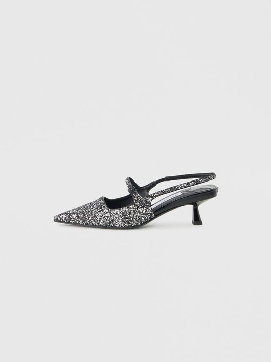 Obrázek produktu Baleríny s otevřenou patou Jimmy Choo černá