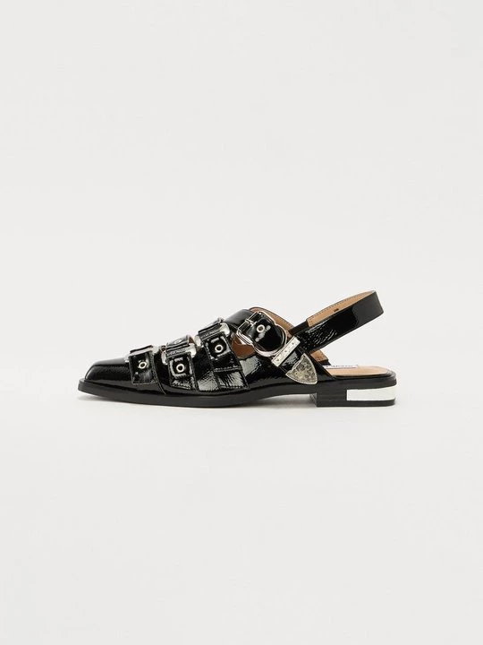 Obrázek produktu Baleríny s otevřenou patou Steve Madden černá