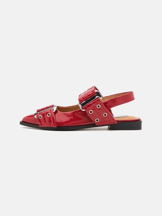 Obrázek produktu Baleríny s otevřenou patou Steve Madden červená