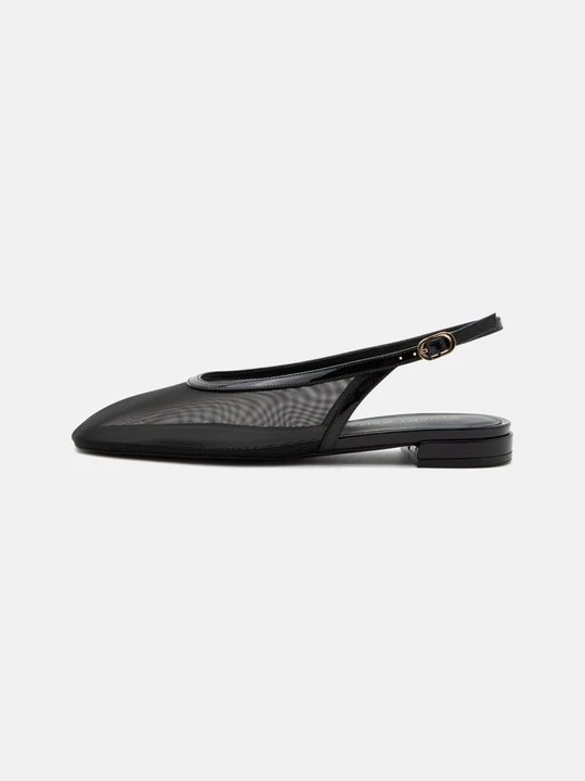Obrázek produktu Baleríny s otevřenou patou Stuart Weitzman černá