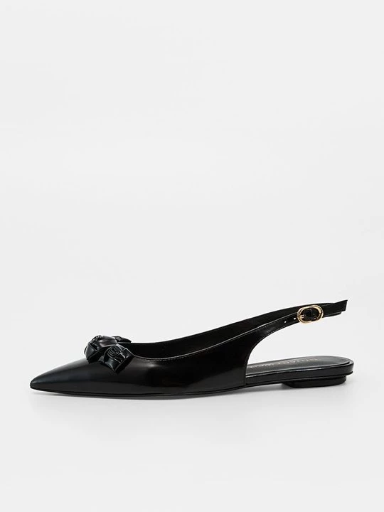 Obrázek produktu Baleríny s otevřenou patou Stuart Weitzman černá
