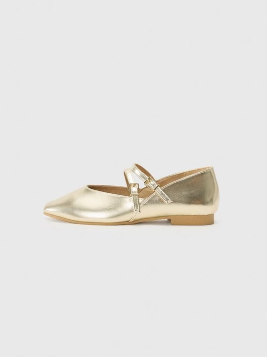 Obrázek produktu Baleríny s páskem Anna Field By Zalando zlatá barva