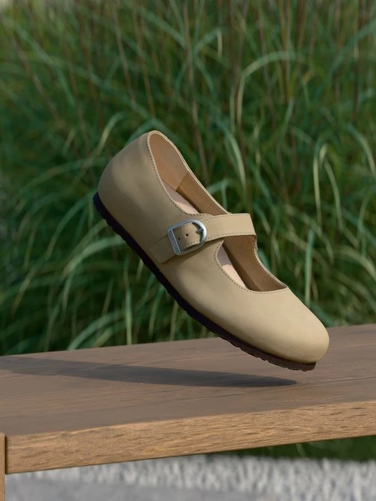 Obrázek produktu Baleríny s páskem Birkenstock béžová