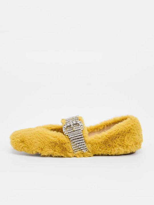 Obrázek produktu Baleríny s páskem Jimmy Choo žlutá