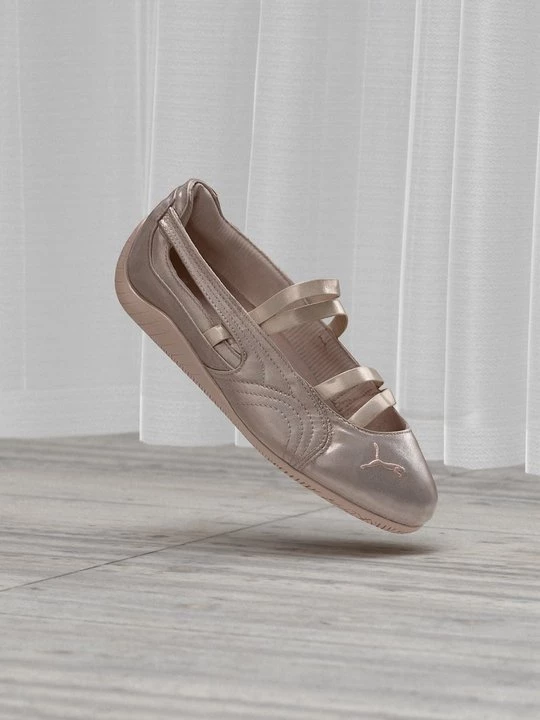 Obrázek produktu Baleríny s páskem Puma světle růžová